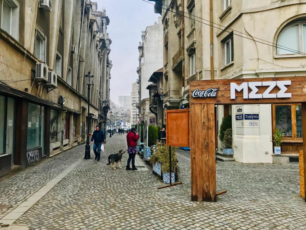 Modern Old Town Central Apartment Bükreş Dış mekan fotoğraf